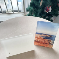 MDFSUB Décoration d'intérieur Cadres photo et plaques en acrylique 4x6'' Épaisseur 3,8 mm Supports vierges pour sublimation Blocs photo en acrylique pour impression DIY Guangdong
