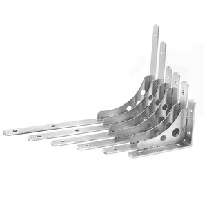 Soporte Triangular de Acero Inoxidable para Estantes, Soporte de Pared Resistente para Estantes y Racks de Almacenamiento - Product Image 1