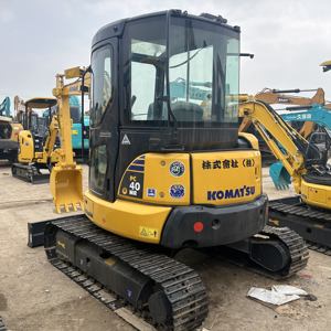 Original Komatsu PC40MR Used Hydraulic Crawler Excavators 4ton PC40 PC50 PC55 Second-<b>hand</b> <b>Mini</b> Bucket Diggers - Product Image 1