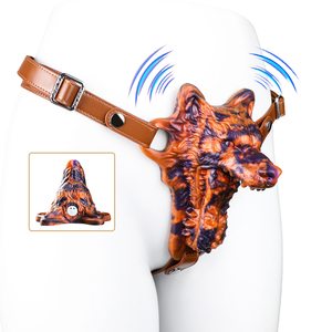 Vibrateur Strapon Fantaisie Rechargeable pour Masturbation Féminine et Jeux Préliminaires en Couple, avec Ceinture – Stimulateur Clitoridien - Product Image 1