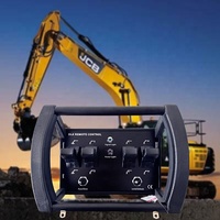 Télécommande de grue radio LED sans fil 12V/24V personnalisable Nouveau design pour usage industriel Boîte métallique de camion à fonction automatique