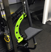 Accessoires de machine à câble réglables multifonctionnels pour tractions hautes et basses, en métal, durables, confortables et portables, pour salle de sport à domicile, lot de huit pièces