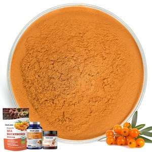 Suplementos alimenticios en polvo de espino amarillo orgánico de calidad - Product Image 4