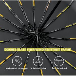 <span class=keywords><strong>Parapluie</strong></span> <span class=keywords><strong>pliant</strong></span> grand format <span class=keywords><strong>anti</strong></span>-UV, résistant aux intempéries, avec logo personnalisé, 12 baleines, coupe-<span class=keywords><strong>vent</strong></span>, automatique - Product Image 3