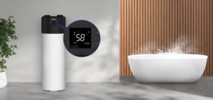 Chauffe-eau thermodynamique tout-en-un R290 avec <span class=keywords><strong>panneau</strong></span> <span class=keywords><strong>solaire</strong></span>, protection extérieure IPX4 <span class=keywords><strong>et</strong></span> échangeur micro-canaux haute efficacité - Product Image 4