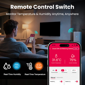 Tuya WiFi Smart <b>Timer</b> Switch with Remote Control, Monitoring & Built-in Temperature/Humidity Sensor M280 - Product Image 5