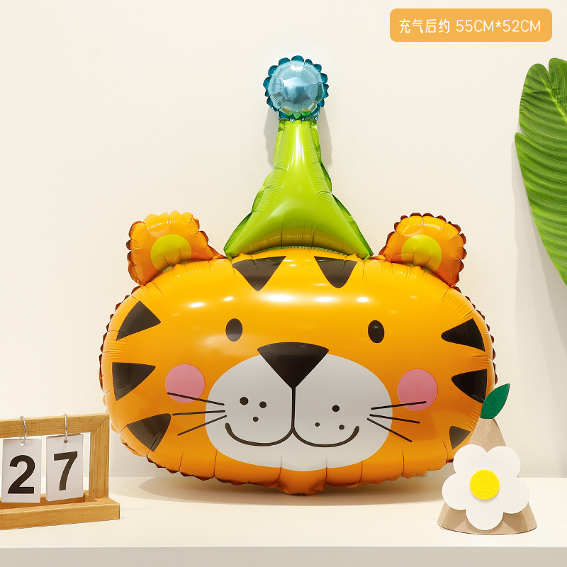 hat tiger head