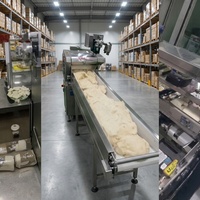 KEYFOOD Volledig Automatische Ui-Layered Paratha Lijn Film- en Persmachine Multi-Voltage Fruit- en Groentesnackmachine
