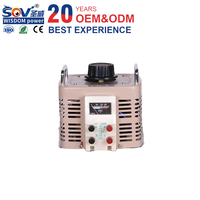 Transformateur Variac Automatique Monophasé Personnalisé TDGC2-500VA 220V-300V AC Régulateur AVR pour Découpeuse de Mousse, Machines Médicales, Cuivre