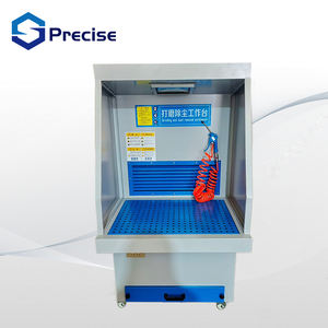 Nuevo colector de polvo de corriente descendente de banco de trabajo para soldadura de procesamiento de piezas de trabajo 3,0-4kW Filtro de cartucho de motor 99-99.9% de eficiencia - Product Image 1