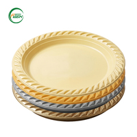 Assiettes en plastique PP compactes et empilables Flash pour économiser de l'espace, 5/6/7/8/9/10 pouces, pour camping-car, voyage, camping, cuisine