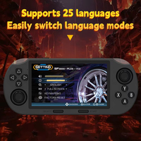 Console de jeu portable L SF3000 avec écran de 4,5 pouces, prise en charge OTG, manette de jeu, vidéo, musique, lecteur de jeux portable pour cadeau de Noël pour enfant