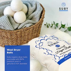 Productos Nuevos 2024, Productos de Lavandería, Bola de Secadora de Fieltro de Lana Ecológica, Bola de Secadora de Ropa Reutilizable con Aroma, Juego de <span class=keywords><strong>Lavadora</strong></span> - Product Image 6