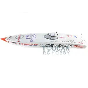 G26IP1 ARTR Essence CC-Embrayage Moteur RC Racing Boat Deep-V Shaft Rudder Blanc TH02721