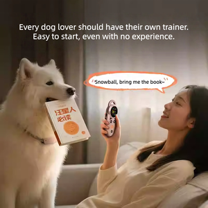 Usmileपेट रिमोट नियंत्रित कुत्ते प्रशिक्षण कॉलर इलेक्ट्रिक शॉक पालतू प्रशिक्षण कॉलर एंटी-बार्किंग डॉग प्रशिक्षण उपकरण - Product Image 2