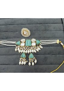 Elegante Conjunto de Collar de Cristal y Madreperla para Mujer, Joyería de Moda, Regalo de Lujo Hecho a Mano para Bodas y Fiestas - Product Image 5