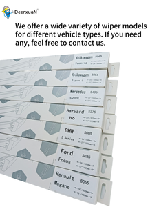 DeerXuan S006 OEM Haute Qualité pour Essuie-Glace en Caoutchouc pour Peugeot 307 Volvo S80/XC90/Q7 Série 3 XC70 A3 Cooper - Product Image 5