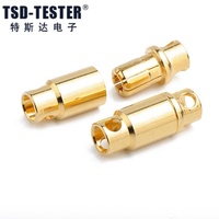 Connecteur RC Banana Plug 2.0mm 3.0mm 3.5mm 4.0mm Bullet Femelle Mâle 5.0mm 5.5mm 6mm 8mm Plaqué Or Cuivre pour ESC RC