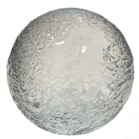 Service d'impression 3D personnalisé : Modèle prototype de globe terrestre en résine transparente et nylon texturé pour la décoration intérieure, l'affichage artistique, les jouets et les cadeaux