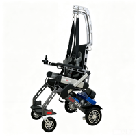 Robot d'aide à la marche portable pour personnes âgées, soutien à la mobilité avec articulations de hanche et de genou motorisées et fonctionnement facile à un bouton pour une utilisation à domicile