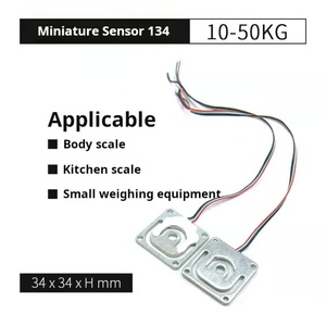 Sensor de fuerza en miniatura de puente completo SC134 de 4 hilos, delgado y plano, celda de carga pequeña de 10kg, 20kg, 30kg, 50kg, 75kg, 100kg, 150kg - Product Image 3