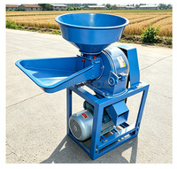 Machine à moudre les céréales à usage double (sèche et humide) pour sorgho, maïs, riz, blé, soja – Idéale pour les fermes familiales – Offre spéciale