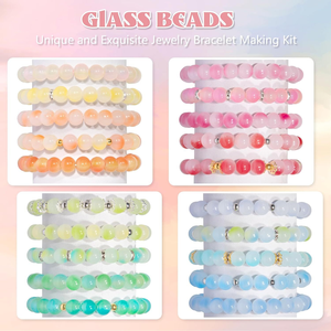 Kit de perles rondes en céramique Heishi de 24 couleurs, modèle TGC-20427, pour la fabrication de bijoux, bracelets et colliers DEE.LUN - Product Image 4