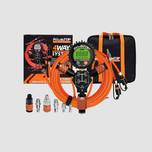 نظام رقمي عالي الجودة لضبط ضغط الإطارات 4 اتجاهات، لملء وتفريغ الهواء للإكسسوارات المخصصة للطرق الوعرة - Product Image 2