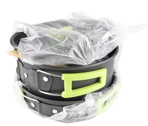 <span class=keywords><strong>Set</strong></span> di Utensili da Campeggio in Alluminio Anodizzato di Alta Qualità, Compatibile con Fornelli a Gas, Pentole e Padelle da 1-2L, Kit Completo Tutto-in-Uno - Product Image 5