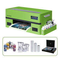 Imprimante de transfert DTF ensemble complet Machine L1800 transfert de chaleur imprimante UV PET Film T-shirt Machine d'impression