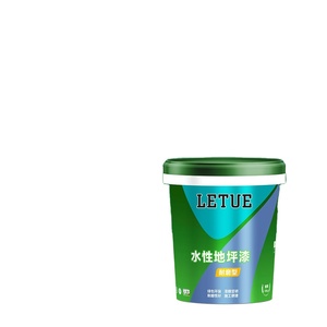 Free Sample Waterproof Industrial Indoor <b>Outdoor</b> Acrylic Resin Epoxy Liquid Floor Coating for Warehouse Garage Brush Application - Product Image 1