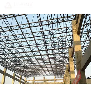 Long Span Steel Construction Logistics Roofing Solutions Curves With Space Frame Construction