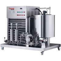Grande machine de fabrication de parfum en acier inoxydable avec agitateur, moteur de broyage, refroidisseur et filtre