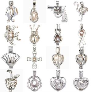 Collana Personalizzata con Perla dei Desideri a Forma di Cuore e Catena con Ciondoli in Lega, Set di Gioielli Romantici Fai-da-Te per Matrimoni - Product Image 1