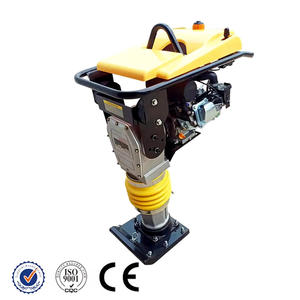 Venta directa de fábrica Jumping Jack Compactor Gasolina Tamping Rammer Frog Tamping Rammer Machine Tamping Rammer con GX160 - Product Image 5