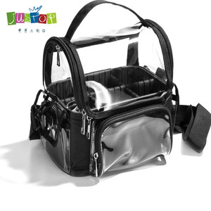 Borsa Organizer per Trucchi Portatile Resistente all'Acqua di Grande Capacità con Cerniera e Custodia in TPU per <span class=keywords><strong>Pennelli</strong></span> da <span class=keywords><strong>Trucco</strong></span> - Product Image 1