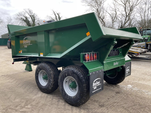 Remorque agricole à bascule robuste de 3 à 10 tonnes, 4 roues, grande capacité, fonctionnement facile, garantie de 3 ans, optimise l'exploitation agricole - Product Image 2