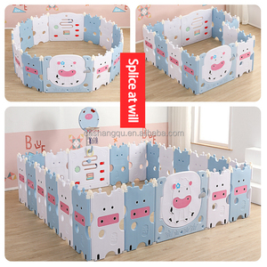 Corralito Plegable y Ajustable de Plástico para Bebés VSUCH, Nuevo Diseño de 150*200cm, con Accesorios, para Niños, para Jugar en Casa - Product Image 2