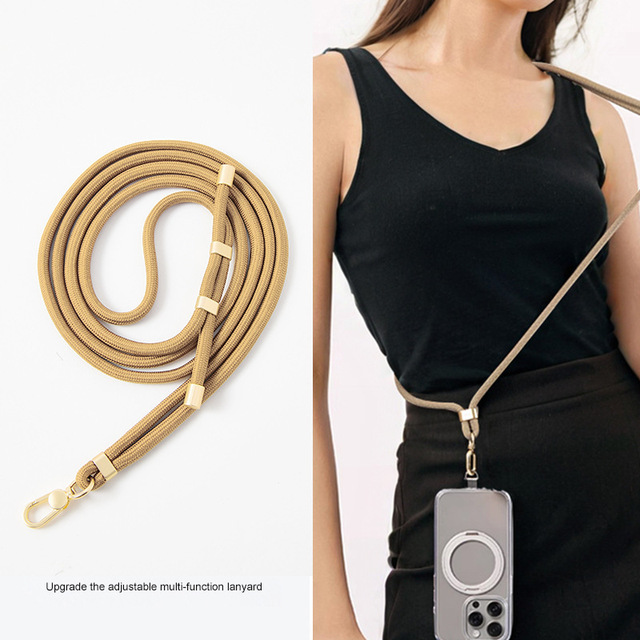 Camera Phone Lanyard Neck Strap Crossbody Shoulder Strap Adjustable Detachable Vintage-Style Sturdy Durable Unisex Inspired