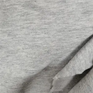 Tissu à tricoter en coton polyester Oeko-Tex French Terry TC Tissu éponge CVC pour sweat à capuche