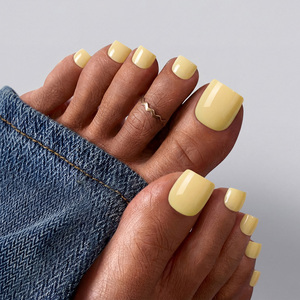 <span class=keywords><strong>Uñas</strong></span> Postizas Cuadradas de Gel Suave en Colores Pastel <span class=keywords><strong>Amarillo</strong></span> <span class=keywords><strong>para</strong></span> Primavera/Verano, Venta al por Mayor, Set de <span class=keywords><strong>Uñas</strong></span> y <span class=keywords><strong>Uñas</strong></span> de <span class=keywords><strong>Pies</strong></span> a Presión - Product Image 1