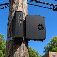 Sistema Avanzado de Transmisión Inalámbrica de Datos para UAV con TDD 800MHz/1.4GHz/2.4GHz FHSS Hopping RF Power para Monitoreo de Largo Alcance