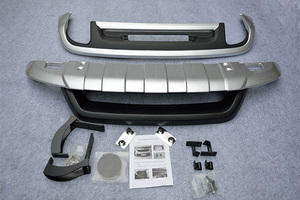Kit Carrozzeria all'Ingrosso, Protezioni Paraurti per <span class=keywords><strong>Volkswagen</strong></span> <span class=keywords><strong>Touareg</strong></span> 2011-2015 2016-2019, Protezione Paraurti Anteriore e Posteriore - Product Image 2