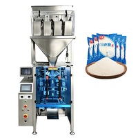 Mesin Pengemas Otomatis Sistem Penimbangan Kombinasi VFFS dan Timbangan untuk Kemasan Kopi 1kg dengan Segel Belakang