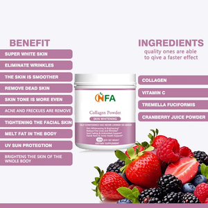 Poudre de Collagène Premium OEM ODM avec Vitamine C – Formule Éclaircissante pour la Peau – Complément Alimentaire - Product Image 3