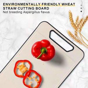 Tabla de Cortar de Acero Inoxidable de Doble Cara Resistente a los Arañazos de Titanio para Cocina - Product Image 5