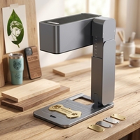 Machine de gravure au laser à diode Z3 de bureau, 5W, portable, pour métal, bois, cuir, acrylique, surface peinte