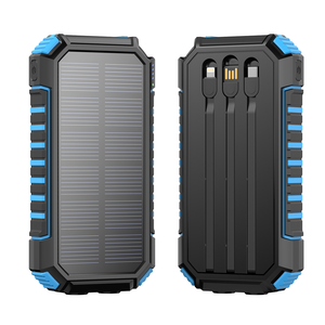 Ventas calientes Placas de bancos de energía Cargador móvil portátil 20000mAh Estación de Banco de energía <span class=keywords><strong>solar</strong></span> a prueba de agua para teléfono - Product Image 3