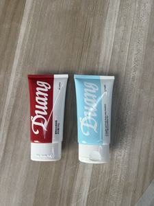 หลอดเครื่องสำอางแบบฝาพับสีแดงและสีฟ้าอ่อนกำหนดเอง OEM ODM สำหรับผลิตภัณฑ์ดูแลผิวพิมพ์ <span class=keywords><strong>duang</strong></span> และบรรจุภัณฑ์รองพื้น - Product Image 3