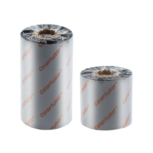 Black TTR Barcode <strong>Printer</strong> Resin Thermal Transfer <strong>Ribbon</strong> Resin <strong>Ribbon</strong> for Washable Care Label Compatible Wash Resin Customized C9 - Product Image 1